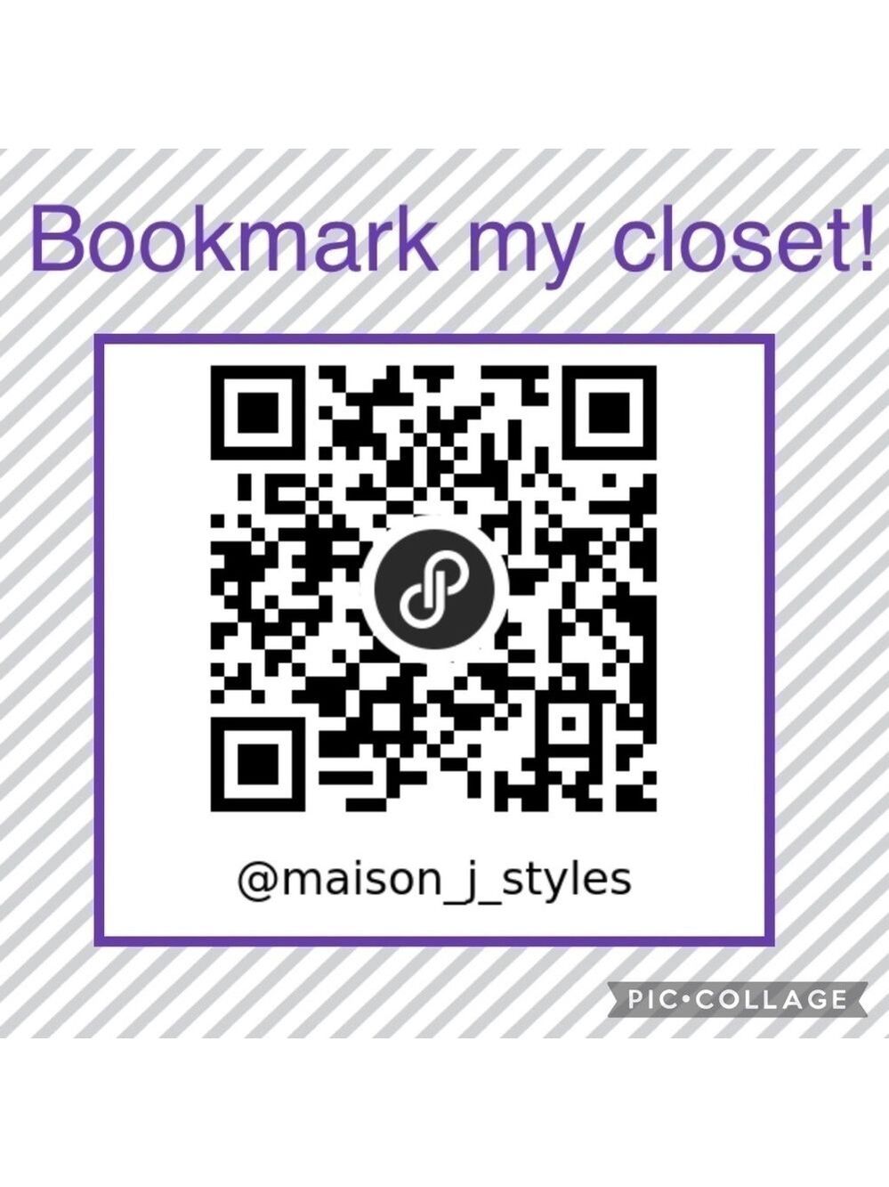 Bookmark my closet check for new listings